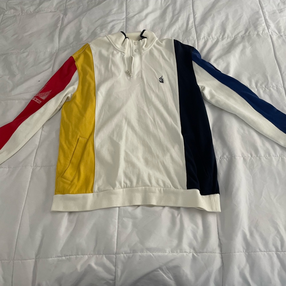 Nautica Stripe 1985 Quarter-zip Sweatshirt